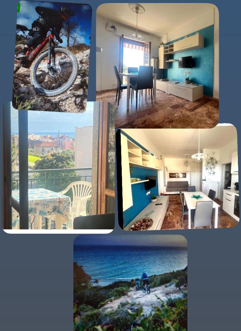 Apartment Aurora & Nicole Ideal Per Biker Con Terazza Vista Mare Parcheggio E Wi-Fi Gratuiti Pietra Ligure Eksteriør bilde